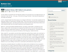 Tablet Screenshot of blog.bottomline.org